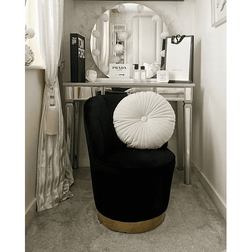 Poltrona ALBY Veludo Preto