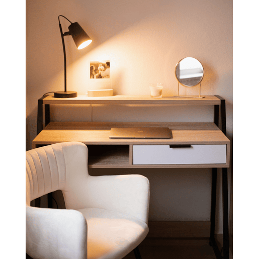 Conjunto de 2 cadeiras de jantar SANILAC Veludo Branco