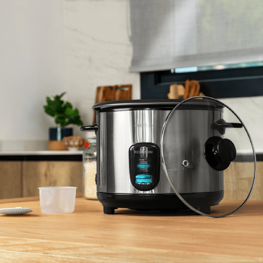 Cecotec Panela para arroz de 1,8 litros de capacidade, 700 W de potência e corpo em aço inoxidável. Cecotec Panela para arroz de 1,8 litros de capacidade, 700 W de potência e corpo em aço inoxidável.