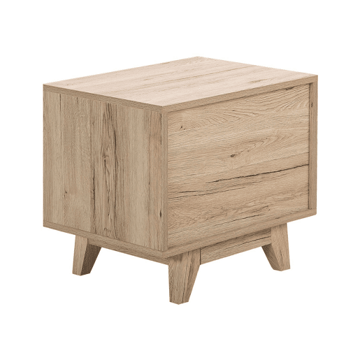Mesa de cabeceira com gaveta SPENCER Branco