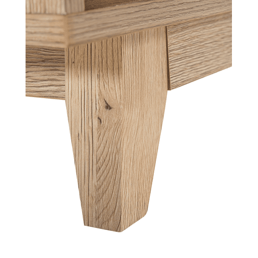 Mesa de cabeceira com gaveta SPENCER Branco