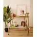 Beliani Carrito de cocina NOTI Beliani Carrito de cocina NOTI Dorado