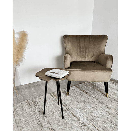 Mesa de apoio PUDUR Metal Dourado