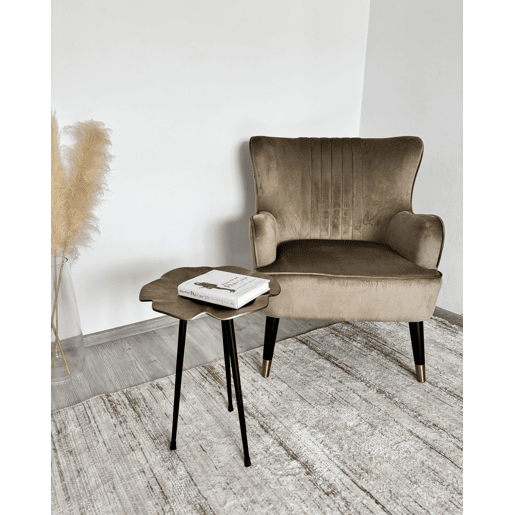Mesa de apoio PUDUR Metal Dourado