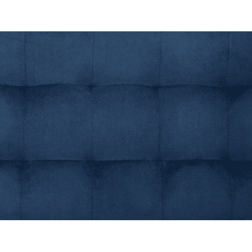 Repousa-pés com arrumação MICHIGAN Veludo Azul escuro