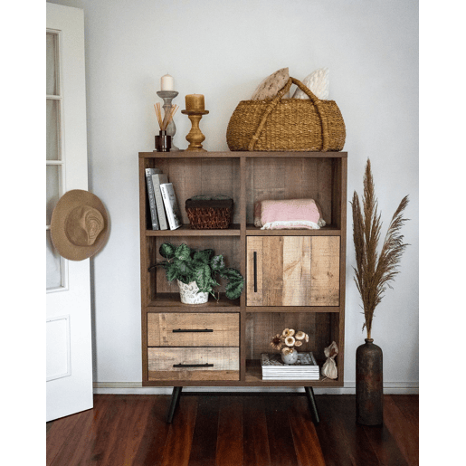 Estante ATLANTA 131 cm Castanho
