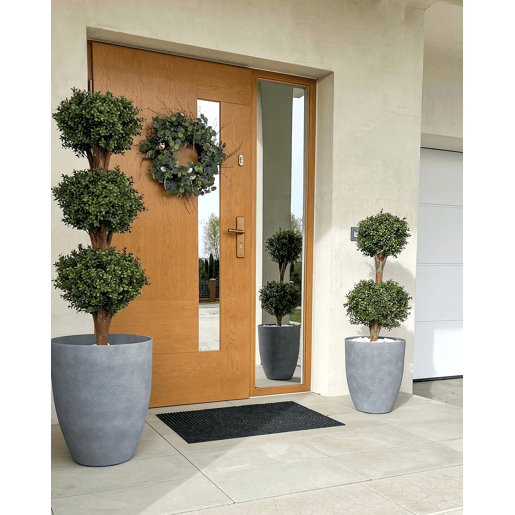 Vaso CROTON 35 cm Cinzento claro