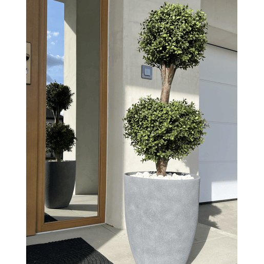 Vaso CROTON 35 cm Cinzento claro