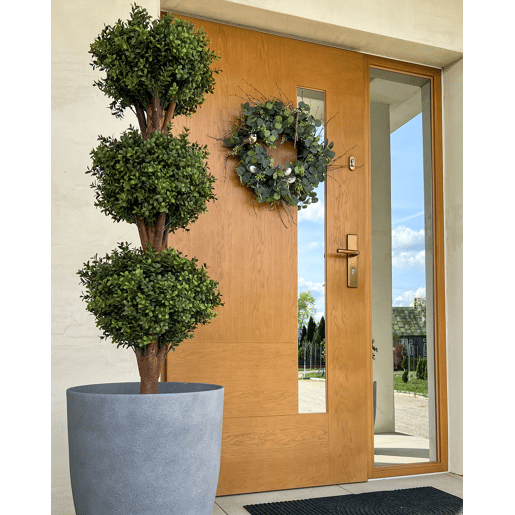 Vaso CROTON 43 cm Cinzento claro