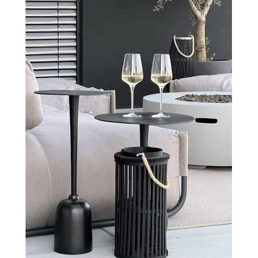 Mesa de apoio SELWYN Metal Preto