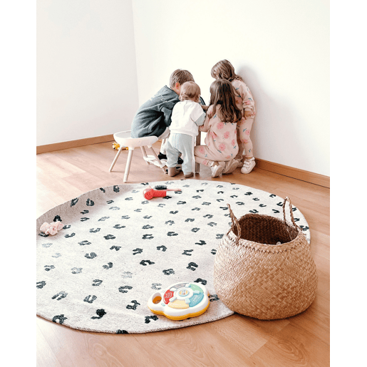 Tapete AFIS Creme ø 140 cm Algodão