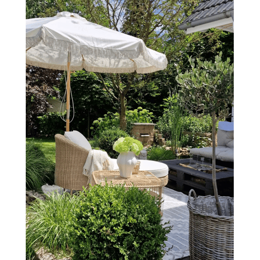 Tapete de exterior TABIAT Cinzento 160 x 230 cm
