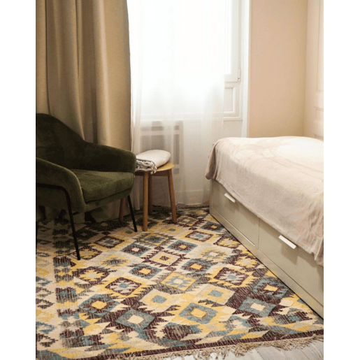 Tapete FENER Multicolor 160 x 230 cm Juta Tapete FENER Multicolor 160 x 230 cm Juta