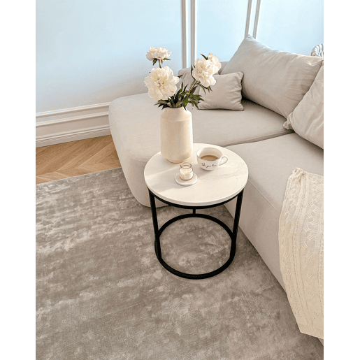 Tapete GESI II Cinzento claro 160 x 230 cm Viscose
