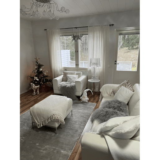 Tapete GESI II Cinzento claro 160 x 230 cm Viscose