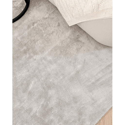 Tapete GESI II Cinzento claro 160 x 230 cm Viscose
