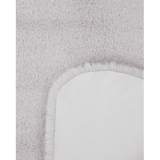 Tapete de pelo sintético UNDARA Cinzento claro 60 x 90 cm