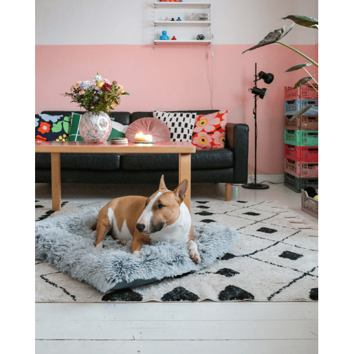 Tapete KHEMISSET Branco creme 160 x 230 cm Algodão