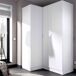 Armario esquinero Essen 2 módulos 3 puertas Armario esquinero Essen 2 módulos 3 puertas Blanco