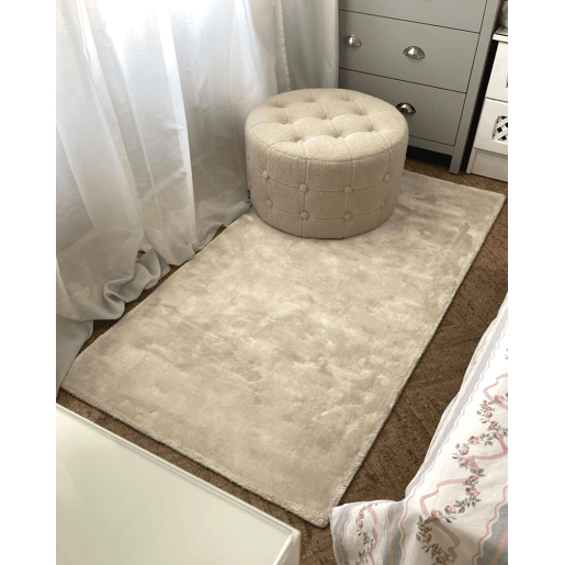 Tapete GESI II Creme claro 80 x 150 cm Viscose