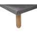 Beliani Chaise longue Poliéster ALSTEN Beliani Chaise longue Poliéster ALSTEN Gris Oscuro