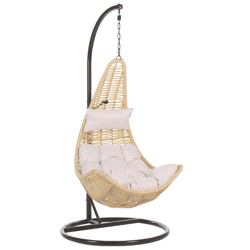 Cadeira Suspensa com Suporte ATRI II Natural Cadeira Suspensa com Suporte ATRI II Natural