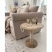 Beliani Mesa auxiliar JAMBIA Beliani Mesa auxiliar JAMBIA Blanco/ Beige