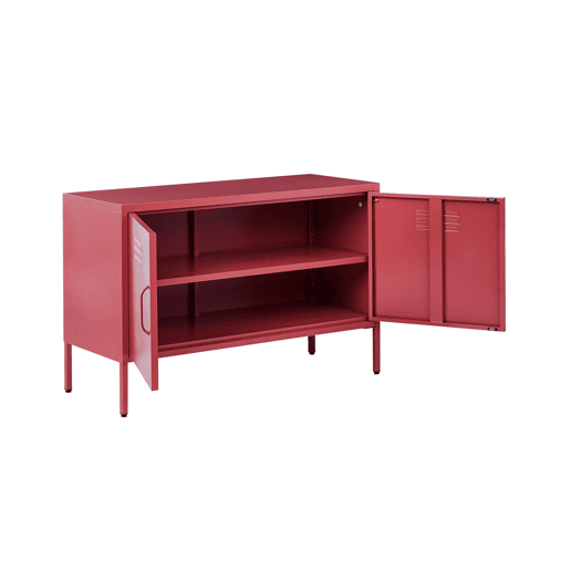 Arrumação de escritório URIA Metal Vermelho