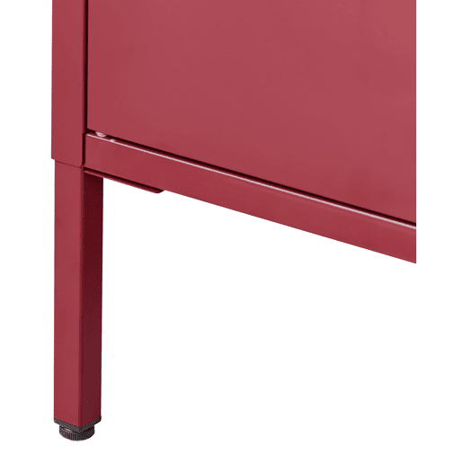 Arrumação de escritório URIA Metal Vermelho