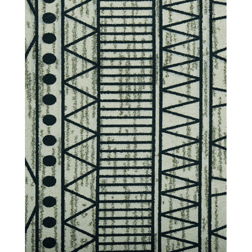 Tapete KEBAN Preto 80 x 150 cm