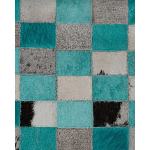 Tapete NIKFER Turquesa 160 x 230 cm Pele Tapete NIKFER Turquesa 160 x 230 cm Pele