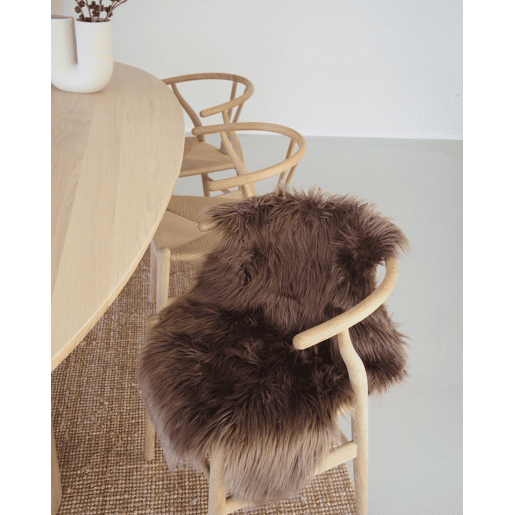 Tapete de pelo sintético MUNGO Castanho 63 x 95 cm Tapete de pelo sintético MUNGO Castanho 63 x 95 cm