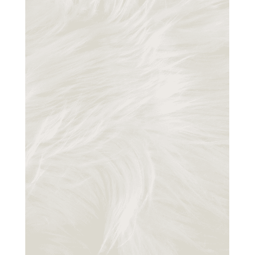 Tapete de pelo sintético MUNGO Branco 53 x 88 cm Tapete de pelo sintético MUNGO Branco 53 x 88 cm