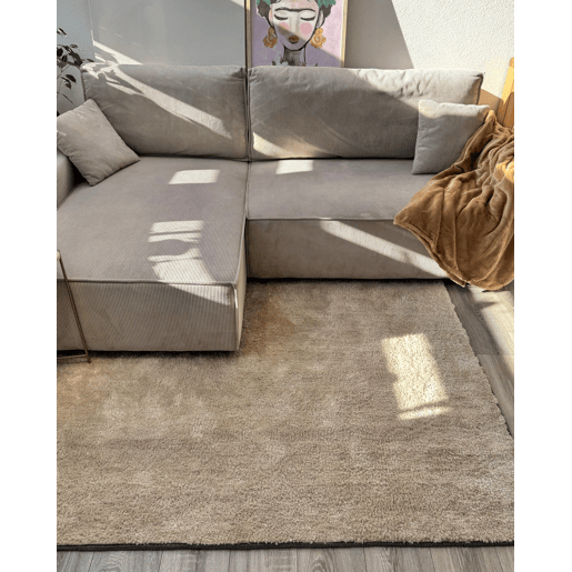 Tapete felpudo DEMRE Creme claro 200 x 200 cm Tapete felpudo DEMRE Creme claro 200 x 200 cm