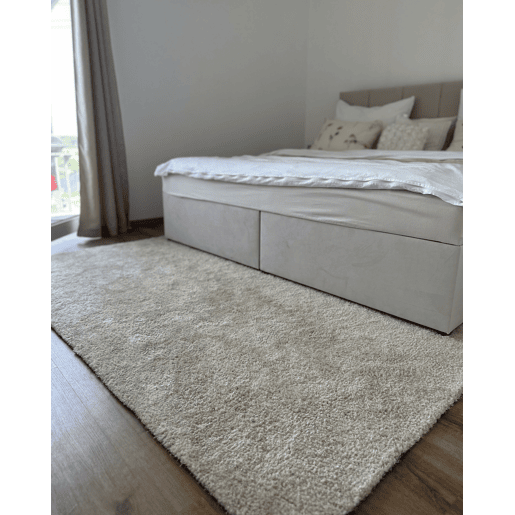 Tapete felpudo DEMRE Creme claro 160 x 230 cm