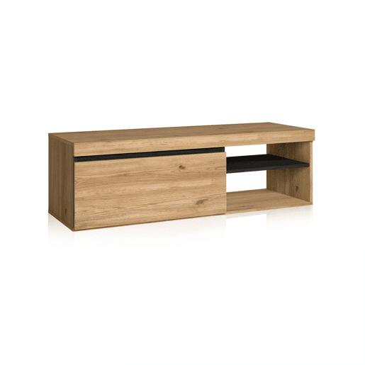 Móvel TV Ebos 120 Carvalho Nude - Cinza 120 x 40 x 40 cm