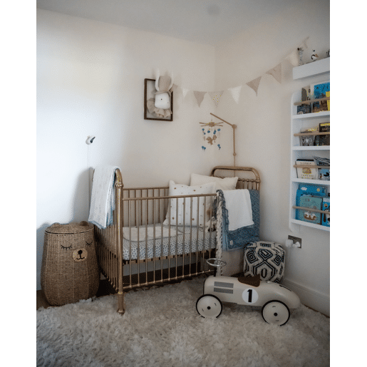 Cesto infantil Urso de peluche FULAN Alga Natural
