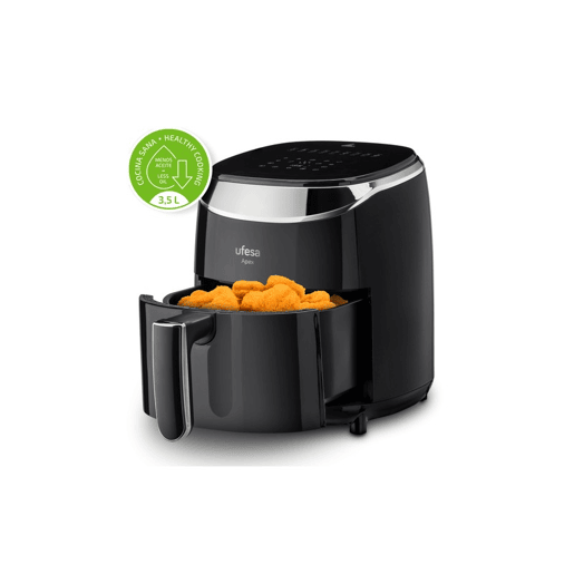 Fritadeira sem Óleo UFESA APEX Preto 1200 W Fritadeira sem Óleo UFESA APEX Preto 1200 W