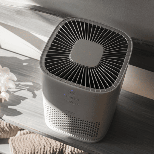 Cecotec Purificador de ar com 60 CADR, 3 etapas de filtragem e cobertura de 25 m³.