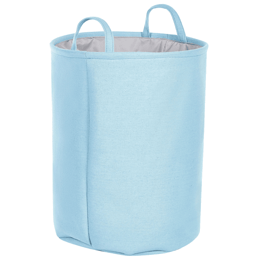 Conjunto de 3 cestos ARCHA Algodão Azul claro Conjunto de 3 cestos ARCHA Algodão Azul claro