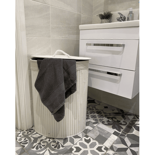 Beliani Cesto de roupa MATARA