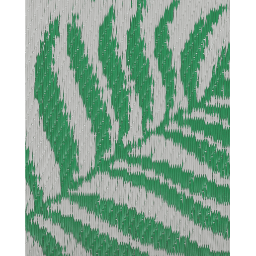 Tapete de exterior KOTA Verde 60 x 105 cm Reversível