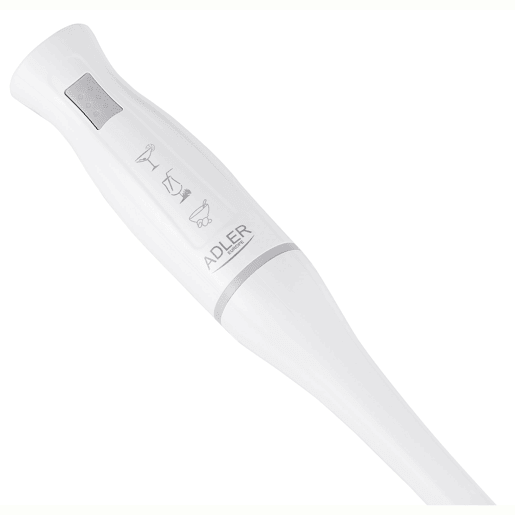 Adler AD4622 Varinha, Misturador Stand Destacável, Lâminas Aço Inoxidável, 300, Branco
