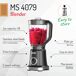 Batidora de vaso Mesko MS 4079 Batidora de vaso Mesko MS 4079 Negro