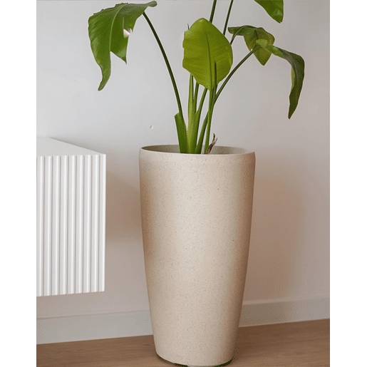 Vaso ABDERA 31 cm Creme claro Vaso ABDERA 31 cm Creme claro