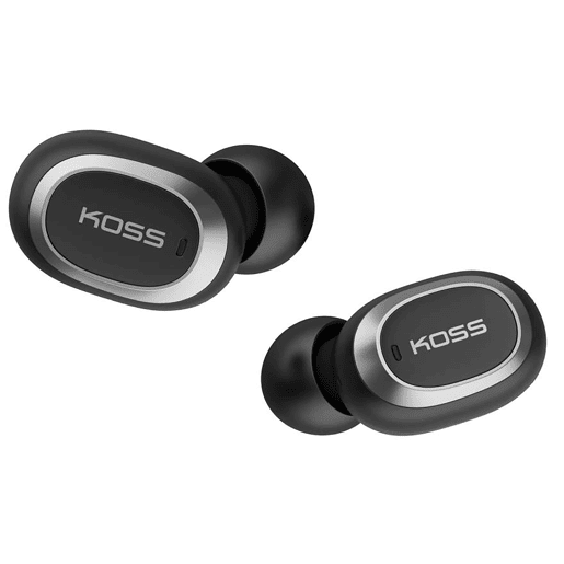 KOSS 96816 Auscultadores Intra-Auriculares Bluetooth sem fios com Microfone Incorporado, In Ear Earbuds Desportivos, , Preto