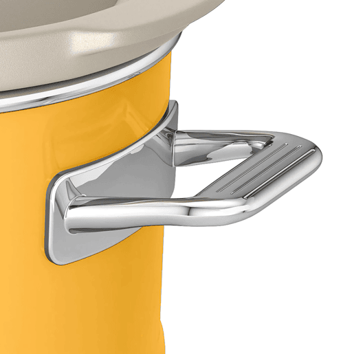 SWAN SF17021YELNEU Retro Slow Cooker 3,5L, Panela de Cerâmica Antiaderente sem PFOA e PTFE, 200, Amarelo