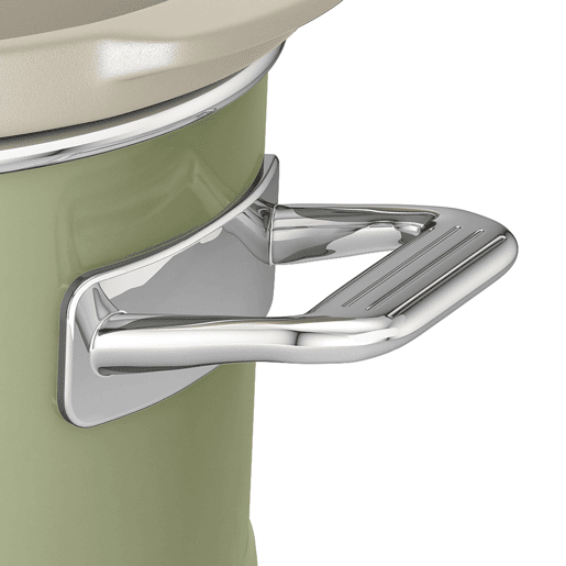 SWAN SF17021GNEU Retro Slow Cooker 3,5L, Panela de Cerâmica Antiaderente sem PFOA e PTFE, 200, Verde