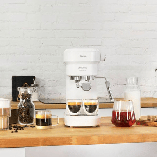 Máquina de Café Expresso Manual Cecotec Cafelizzia 790 White 1,5 L 1,2 L