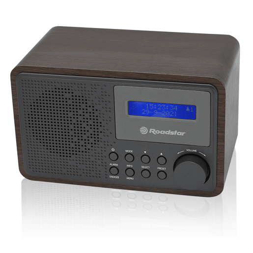 Roadstar HRA-700D+WD Rádio Portátil Vintage Digital DAB DAB+ FM, Alimentação por Rede Bateria Despertador Duplo, , Madeira Roadstar HRA-700D+WD Rádio Portátil Vintage Digital DAB DAB+ FM, Alimentação por Rede Bateria Despertador Duplo, , Madeira
